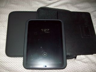 HP TouchPad 32GB Dual Boot Android ICS 4 cases screen protector
