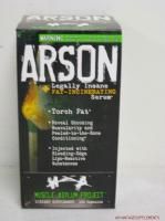 Muscle Asylum Arson Fat Burn Diet Pills 120 Caps New