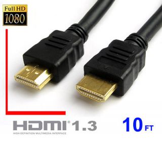 newly listed premium 10ft 3m hdmi cable cord for 1080p
