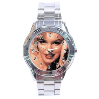Marilyn Monroe Stainless Steel Analogue Men’s Watch New Fashion Hot 