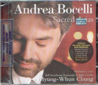 Andrea Bocelli Sacred Arias SEALED CD Ave Maria