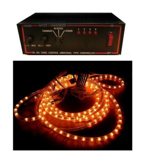 American DJ RL 101 Deluxe SONIC LIGHT ROPE CONTROLLER ROPE LIGHT PWR 