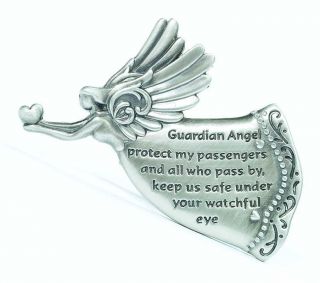 Car Truck Visor Clip Guardian Angel Protect My Passengers and All Who 