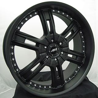 brand new set of 4 black 20 inch marin wheels