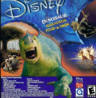 Disneys Dinosaur Iguanodon Pond A Thon PC Mac CD Animated Movie Based 