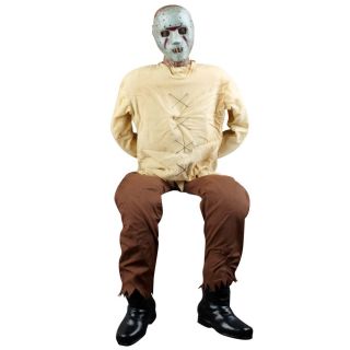 New Insane Serial Killer Animated Prop for Haunted House or Halloween 