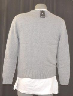 Hardy Amies Size Small Grey Wool Sweater