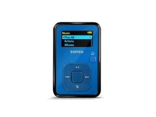 sandisk sansa clip+ 1 0 blue 4gb mp3 player orders