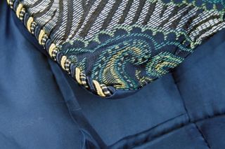   Zebra Animal Print Faux Silk Comforter Set King Size Sale