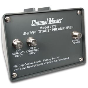 Antenna Preamplifier Signal Booster Channel Master 7777