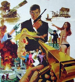 The Man with the Golden Gun (1974) Stars Roger Moore as James Bond 