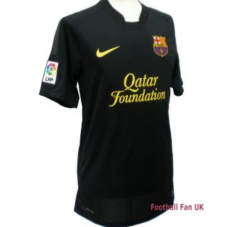 BARCELONA Nike Away Shirt 2011/12 New BNWT Jersey Camiseta Black 