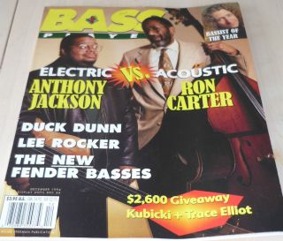    Magazine December 1994 Anthony Jackson Ron Carter Duck Dunn Manring