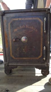 antique Safe Pat 1849 Made by Halls Safe and Lock Co Cinncinatti 
