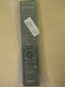 Sharp Aquos TV Remote GA840WJSA Brand New