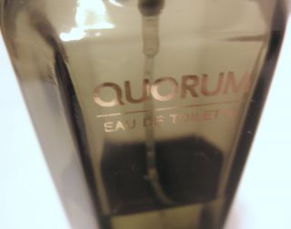   Bottle of Quorum Eau de Toilette for Men by Antonio Puig Used