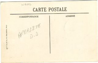 1900s PC France Destroyer Arbalete Photo Postcard
