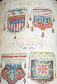 Antique 1859 Godeys Ladys Book Freemason Etiquette Clothes Victorian 