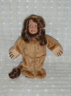 Seymour Mann Wizard of Oz COWARDLY LION Tiny Tots Doll 6 MINT Plush 
