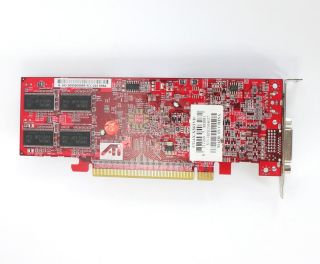 ATI Radeon X550 256MB Cgax X56TVD Low Profile PCI E x16 Graphics Card 