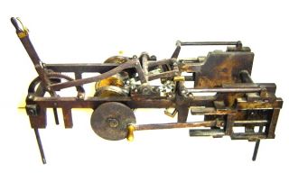 Antique Steam Locomotive Valve Gear Demonstration Model