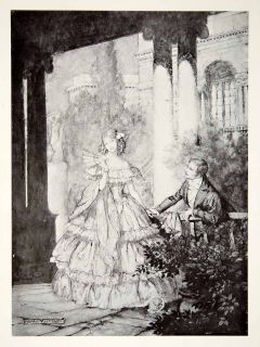   Portrait Victorian Advertisement Cashmere Bouquet Soap Arthur Rackham