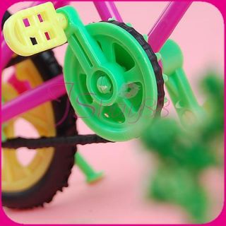 Detachable Bike Bicyle Toy for Barbie Doll Accessory