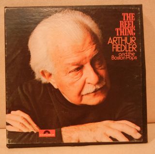 THE REEL THING ARTHUR FIEDLER AND THE BOSTON POPS PRE RECORDED R2R 
