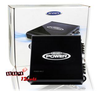 Jensen Power 400.2 400W Max, 2 Channel Class AB Car Amplifier