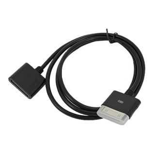   Extension Extender Cable Cord for iphone ipad ipod Black Video Audio
