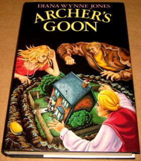 Diana Wynne Jones Archers Goon 1st Ed UK Trade Hardcover RARE Out of 