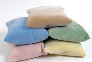 Pack Baby Pillow Vellux Collection Multiple Colors Made in USA Beige 