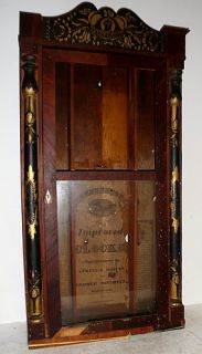 Atkins & Downs 1830 Wooden Works Case 