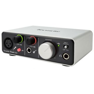 Focusrite Itrack Solo Audio Interface for Apple iPad or Computer USB 