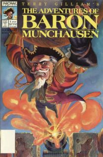 The Adventures of Baron Munchausen Comic Book 1 Now 1989 Near Mint 