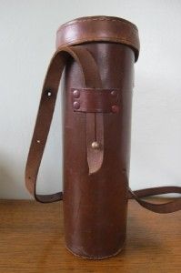 WW2 Barr Stroud Leather Cased Military Naval Binoculars