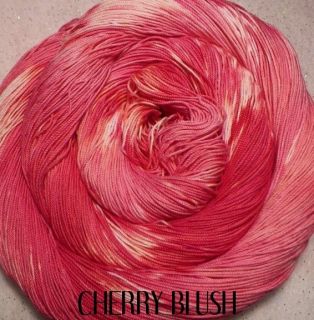 Cherry Blush Hand Dyed Crochet Thread Aunt Lydias 10