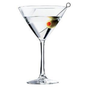 Libbey Vina Martini Glass Set 6 Barware Glassware New