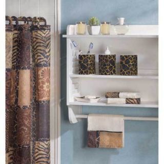 Bath Accessories Set Shower Curtain and Towels Great Gift Set New