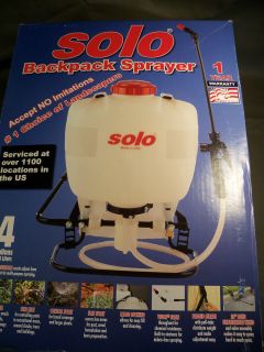 Solo Backpack Farm Garden Sprayer 425 New 4 Gal