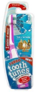 Turbo Tooth Tunes Battery Powered Toothbrush, CG Shake a Tail Feather 