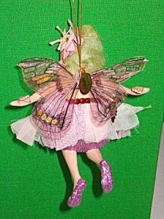 Fairy Piggy Bank Ornament Katherines Collection Retired Free Shipping
