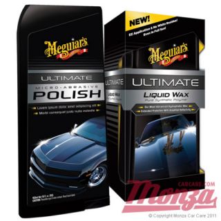 New Meguiars Ultimate Complete Car Polish Wax Kit