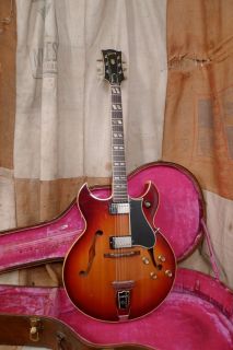 1961 Gibson Barney Kessel Vintage Guitar Sunburst Archtop
