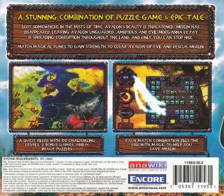 Runes of Avalon Puzzle Quest PC Mac Game New in Box 705381119531 