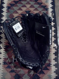 NWT Nike Swingman Adult Baseball Glove Black 12.5 $90 Retail Premier 
