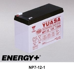 Battery Yuasa NP7 12 1 NP7 12 Rech 12V 7 2AH 250