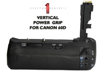 Vivitar Vertical Battery Grip for Canon EOS 60D 60Da SLR Camera BG E9 