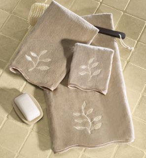 Elegant Vine Bath Towels Earth Tones Elegant Vine Towels