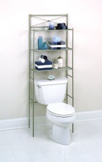 Zenith Bathstyles Spacesaver Bathroom Storage Over The Toilet Shelf 